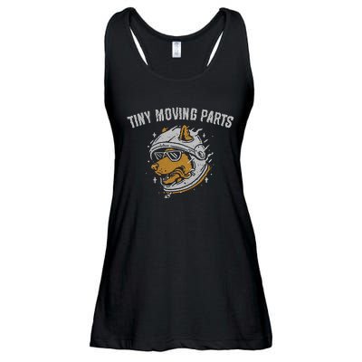 Tiny Moving Part Astro Dog Ladies Essential Flowy Tank