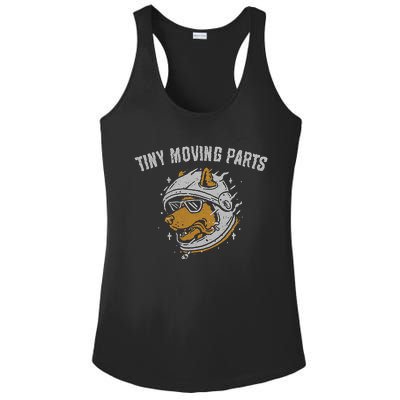 Tiny Moving Part Astro Dog Ladies PosiCharge Competitor Racerback Tank