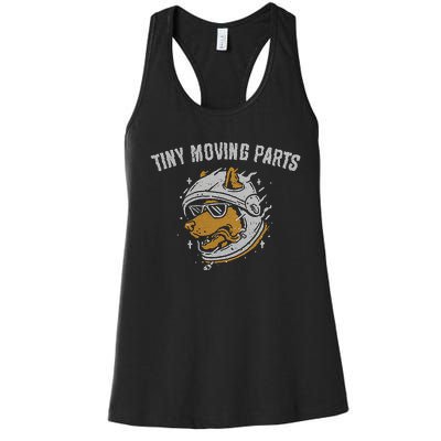 Tiny Moving Part Astro Dog Women's Racerback Tank