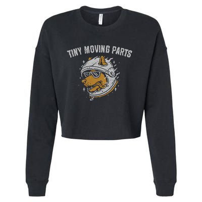 Tiny Moving Part Astro Dog Cropped Pullover Crew