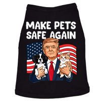 Trump Make Pets Safe Again Funny Save Our Pets Vote Trump Doggie Tank