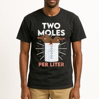 Two Moles Per Liter Funny Chemistry Science Tee Tall T-Shirt