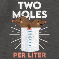 Two Moles Per Liter Funny Chemistry Science Tee Vector Backpack
