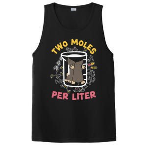 Two Moles Per Liter Science Lover Chemistry Mammal Mole PosiCharge Competitor Tank