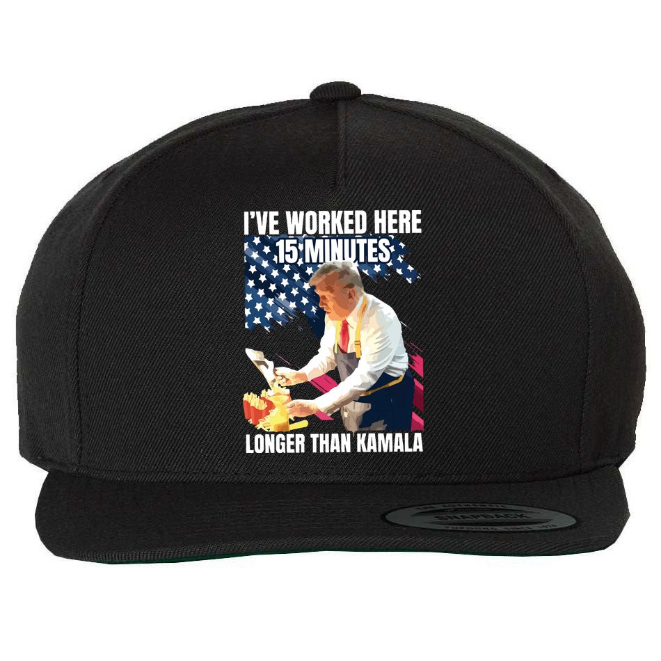Trump Mcdonald Pennsylvania Maga Trump 2024 Wool Snapback Cap