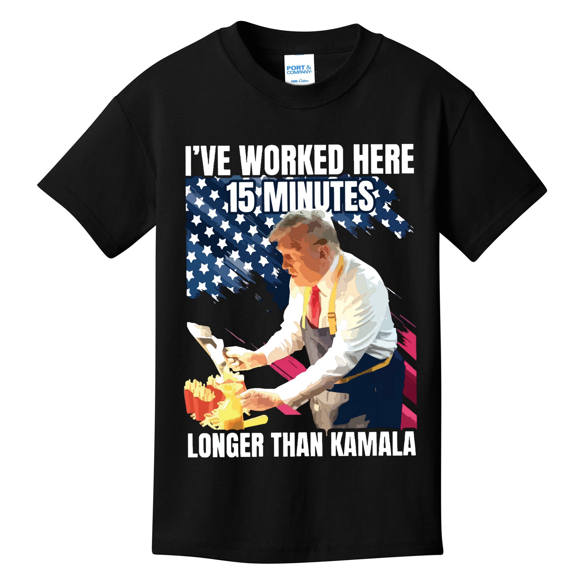 Trump Mcdonald Pennsylvania Maga Trump 2024 Kids T-Shirt