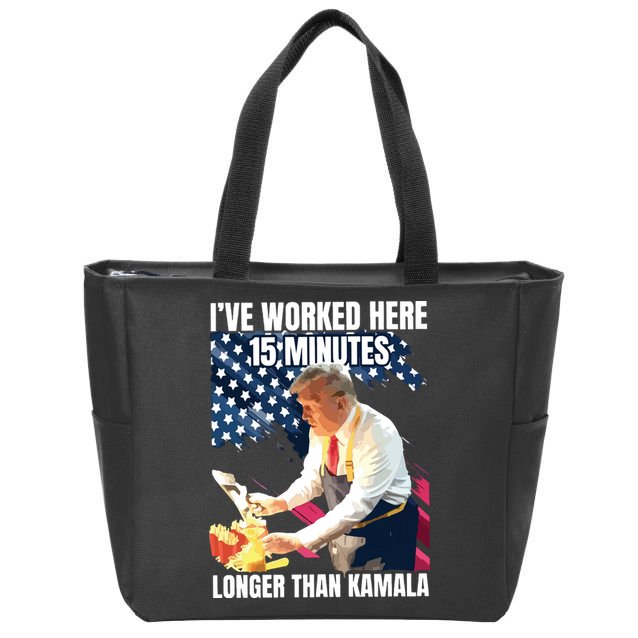 Trump Mcdonald Pennsylvania Maga Trump 2024 Zip Tote Bag
