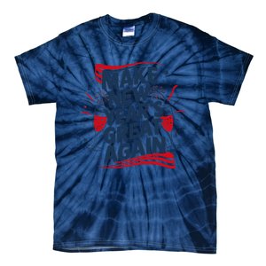 Trump Merchandise President Trump New YearS Eve 2025 Tie-Dye T-Shirt