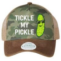Tickle My Pickle Funny Jokes Sarcastic Legacy Tie Dye Trucker Hat