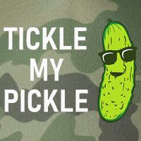 Tickle My Pickle Funny Jokes Sarcastic Legacy Tie Dye Trucker Hat