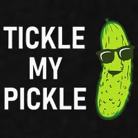 Tickle My Pickle Funny Jokes Sarcastic Ladies PosiCharge Tri-Blend Wicking Tank