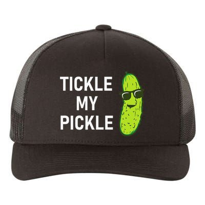 Tickle My Pickle Funny Jokes Sarcastic Yupoong Adult 5-Panel Trucker Hat
