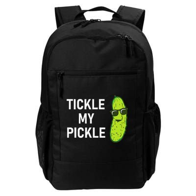 Tickle My Pickle Funny Jokes Sarcastic Backpack