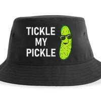 Tickle My Pickle Funny Jokes Sarcastic Sustainable Bucket Hat