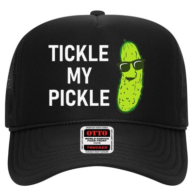 Tickle My Pickle Funny Jokes Sarcastic Trucker Hat