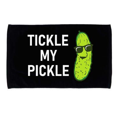 Tickle My Pickle Funny Jokes Sarcastic Microfiber Hand Towel