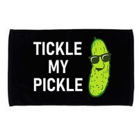 Tickle My Pickle Funny Jokes Sarcastic Microfiber Hand Towel