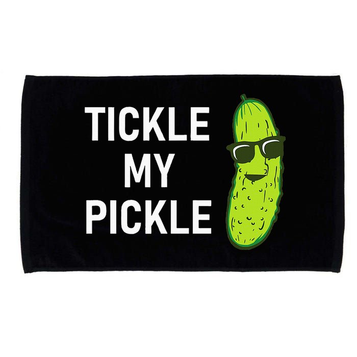 Tickle My Pickle Funny Jokes Sarcastic Microfiber Hand Towel