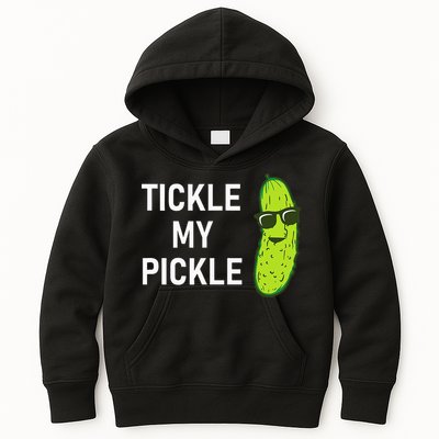 Tickle My Pickle Funny Jokes Sarcastic Kids Hoodie