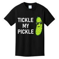 Tickle My Pickle Funny Jokes Sarcastic Kids T-Shirt