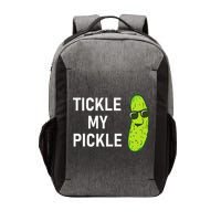 Tickle My Pickle Funny Jokes Sarcastic Vector Backpack
