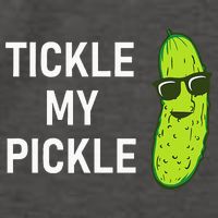 Tickle My Pickle Funny Jokes Sarcastic Vector Backpack