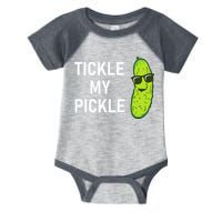 Tickle My Pickle Funny Jokes Sarcastic Infant Baby Jersey Bodysuit