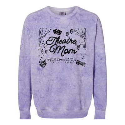 Theatre Mom Performing Arts Colorblast Crewneck Sweatshirt