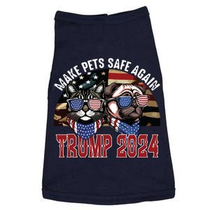 Trump Make Pets Safe Again Funny Save Our Pets Vote Trump Doggie Tank