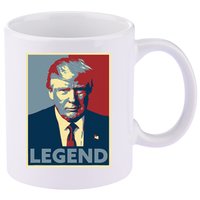 Trump Mugshot Poster The Mugshot 11oz C Handle Ceramic Mug