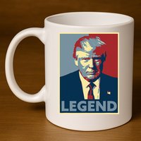 Trump Mugshot Poster The Mugshot 11oz C Handle Ceramic Mug