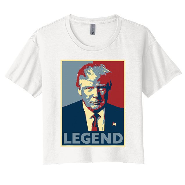 Trump Mugshot Poster The Mugshot Crop Top