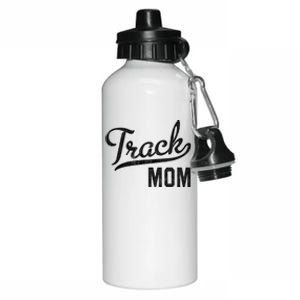 Track Mom Proud Track And Field Mom Gift Aluminum Water Bottle