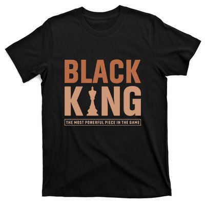 The Most Powerful Piece In The Game Black King T-Shirt