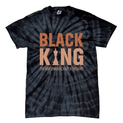 The Most Powerful Piece In The Game Black King Tie-Dye T-Shirt