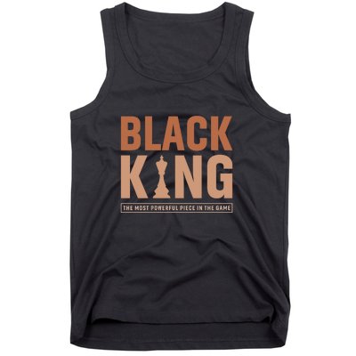 The Most Powerful Piece In The Game Black King Tank Top