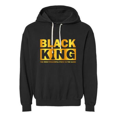 The most powerful piece in the game Black King Garment-Dyed Fleece Hoodie
