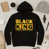 The most powerful piece in the game Black King Hoodie
