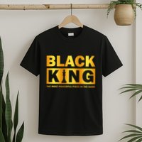 The most powerful piece in the game Black King T-Shirt