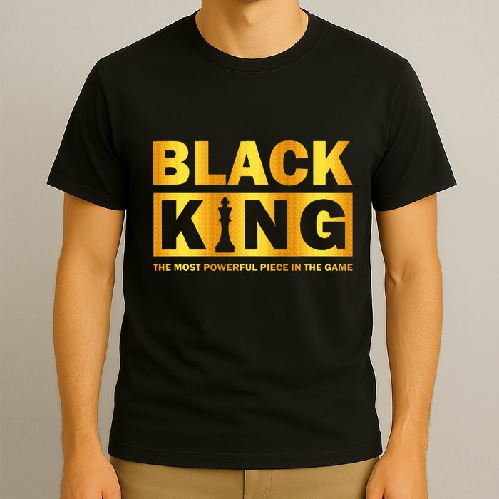 The most powerful piece in the game Black King T-Shirt