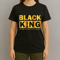 The most powerful piece in the game Black King T-Shirt