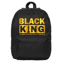 The most powerful piece in the game Black King 16 in Basic Backpack