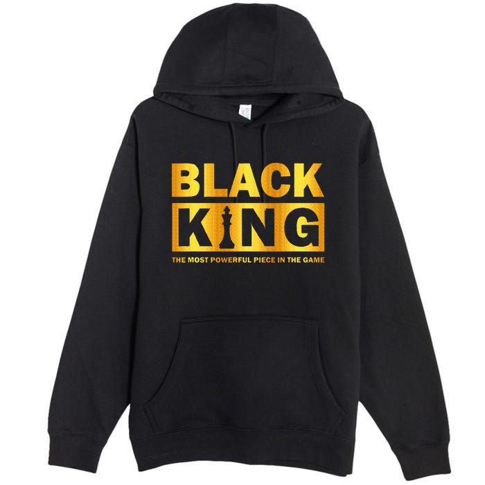 The most powerful piece in the game Black King Premium Pullover Hoodie