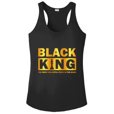 The most powerful piece in the game Black King Ladies PosiCharge Competitor Racerback Tank