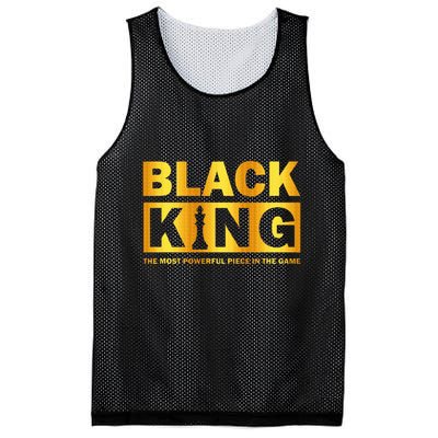The most powerful piece in the game Black King Mesh Reversible Basketball Jersey Tank