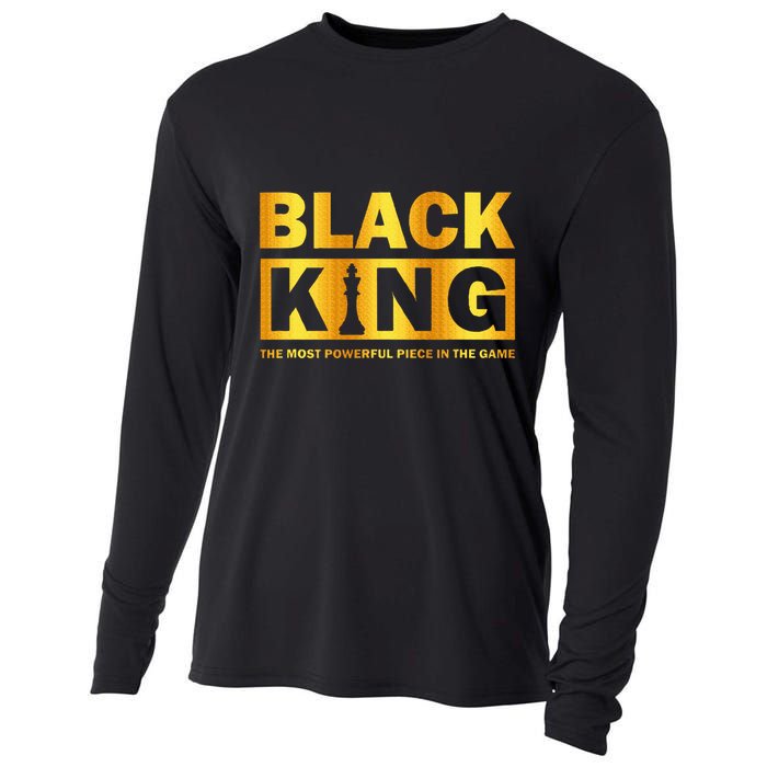 The most powerful piece in the game Black King Cooling Performance Long Sleeve Crew