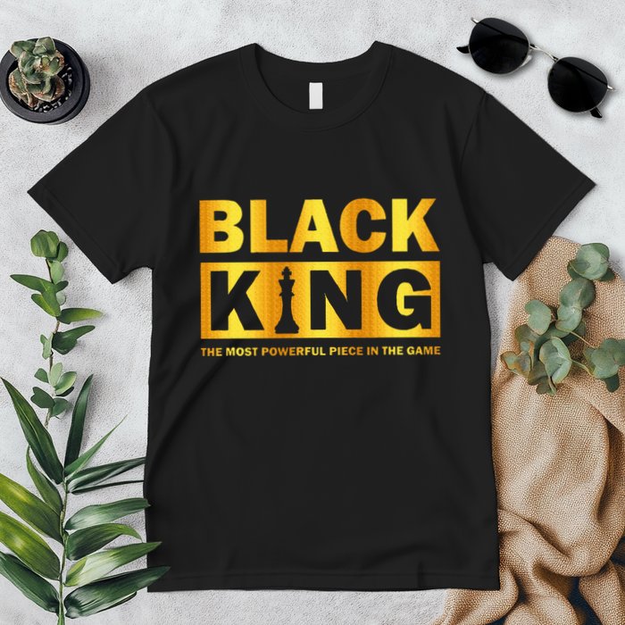 The most powerful piece in the game Black King Premium T-Shirt