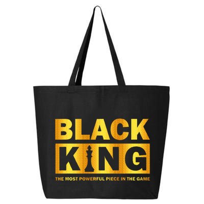The most powerful piece in the game Black King 25L Jumbo Tote