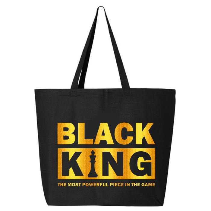 The most powerful piece in the game Black King 25L Jumbo Tote