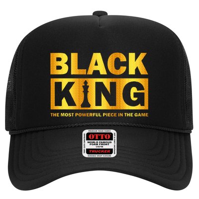 The most powerful piece in the game Black King Trucker Hat
